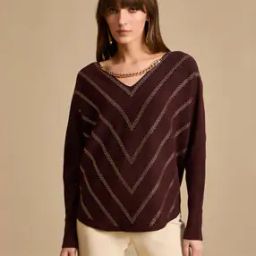 Women Embellished Pullover-image-3