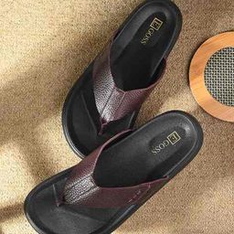 egoss Men Slip-On Thong-Strap Flip-Flops image 1