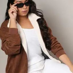 Women Regular Fit Bomber Jacket-picture-50
