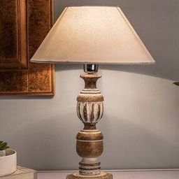 French Carved Decorative Lamp-image-12