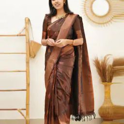 Women Saree with Blouse Piece-image-25