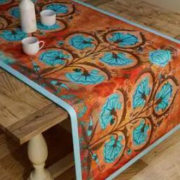 Floral Print Table Runner-picture-37