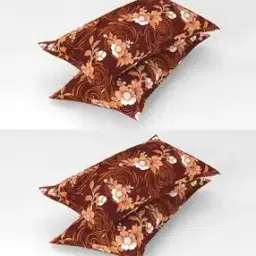 Set of 4 Floral Print Pillow Covers 27" x 17"-image-95