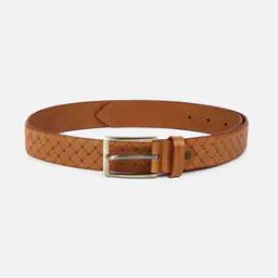 Men Braided Belt with Buckle Closure-image-81