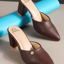 Women Pointed-Toe Chunky Heeled Sandals-33