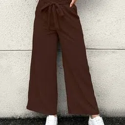avanova Women Loose Fit Flat-Front Pants-picture-13