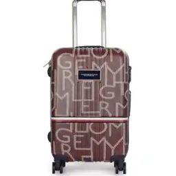 Unisex Twister Brand Print Small Trolley Bag with TSA Lock-21