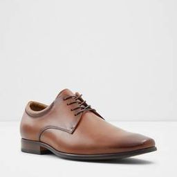 Almond-Toe Lace-Up Formal Shoes-image-35