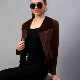 Women Zip-Front Bomber Jacket-image-57