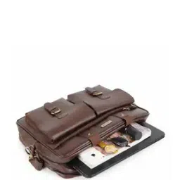 Men Padded Laptop Briefcase-image-38