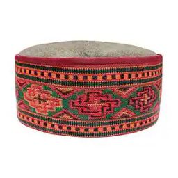 Geometric Pattern Kullu Patti Rounded Woolen Hat-33