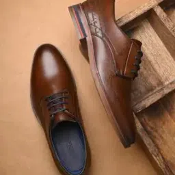 overdrive Men Derbys leather Upper-picture-33