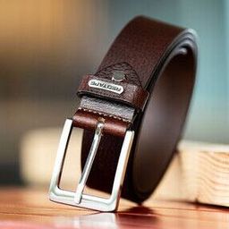Men Belt with Buckle Closure-image-91