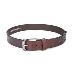 Men Reptilian Pattern Slim Belt with Tang Buckle Closure-image-51