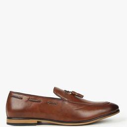 Formal Loafers with Tassel Accent-image-2