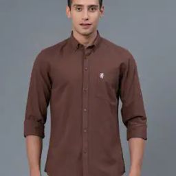 Full-Sleeves Shirt with Button-Down Collar-picture-15