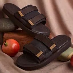 Men Slip-on Sandals with Fabric Upper-48