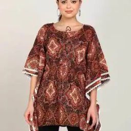 vahson Floral Print Kaftan Kurti-picture-20