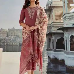 Women Floral Print Straight Kurta Set-image-18