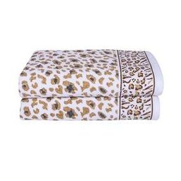 Cotton Leopard Bath Towel Set of 2-17