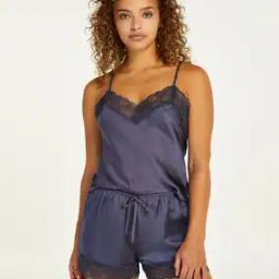 Short Satin Meili Lounge Shorts-image-22