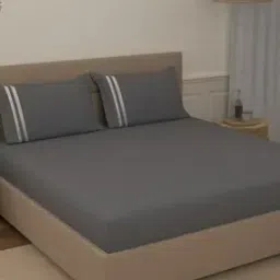 Satin Premium Cotton Bedsheet-34