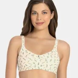 Non-Padded Non-Wired Full Coverage Magic Shaper Super Support Bra  - BRA78501-picture-38