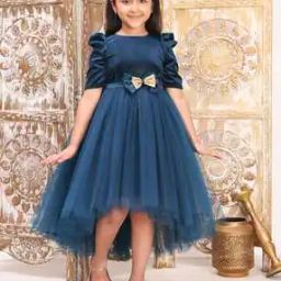 toy balloon kids Girls Fit & Flare Dress with Asymmetric Hem-picture-17
