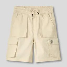 Boys Rib Stop Fabric Cargo Shorts-picture-19
