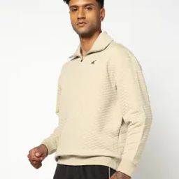 Men Patterned Retro Boxy Fit Sweatshirt-image-70