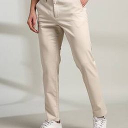 Men Flat-Front Cropped Chinos-image-74