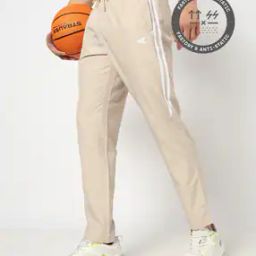 Men Straight Fit Active Track Pants-image-18