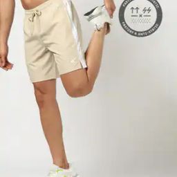 Men Side Panel Regular Fit Shorts-image-54