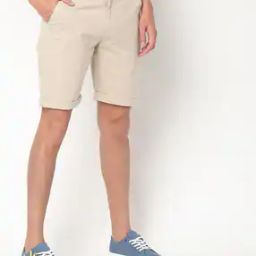 Flat-Front Shorts with Insert Pockets-image-29