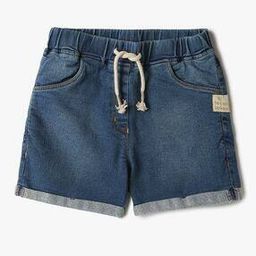 Girls Mid-Wash Denim Shorts-picture-40