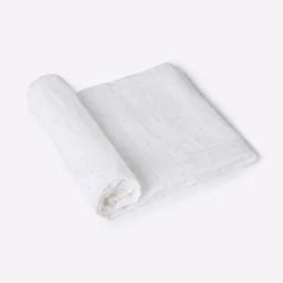 Polka-Dot Print Cotton Baby Swaddle-image-22