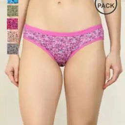 Pack of 6 Women High-Rise Briefs-image-11