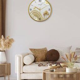 Printed Non-Ticking Silent Analog Wall Clock-image-75