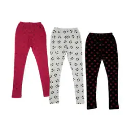 Pack of 3 Floral Print Leggings-image-81