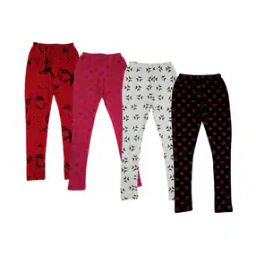 Pack of 4 Floral Print Leggings-image-99