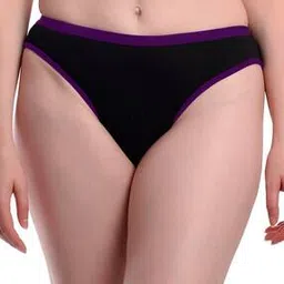 Seamless Briefs with Elasticated Waist-image-89