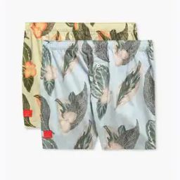 Pack of 2 Floral Print Cotton Boxers-image-87