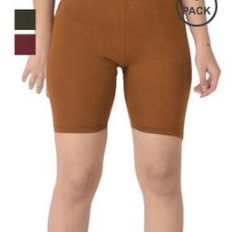 dollar missy Pack of 3 Mid-Rise Shorts with Elasticated Waist-picture-24