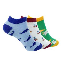Pack of 3 Women Printed Socks-image-89