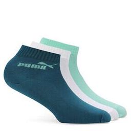Pack of 3 Ankle-Length Socks with Brand Print-image-9
