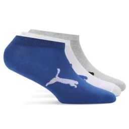 Pack of 3 Ankle-Length Socks with Brand Print-image-141