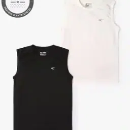 Boys Pack Of 2 Fast Dry Sleeveless T-Shirts-image-41