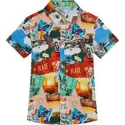 guess Graphic Print Regular Fit Shirt-picture-17