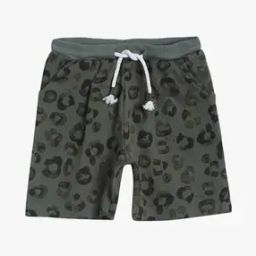 Boys Animal Print Regular Fit Cotton Shorts-picture-17