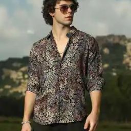 Men Graphic Regular Fit Shirt-image-48